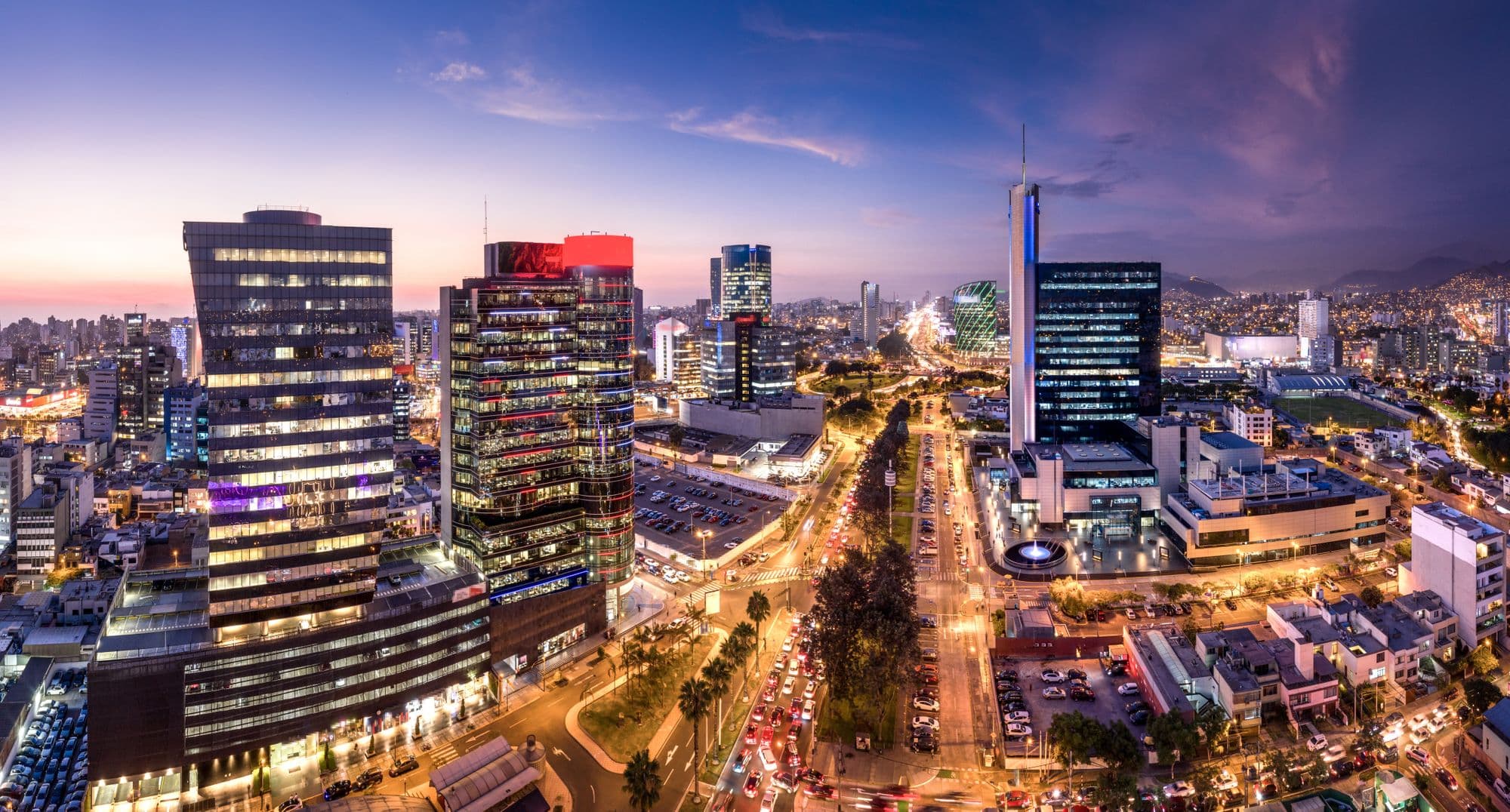 Lima business district